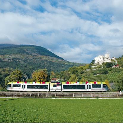 Reach Tirolo by train