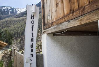 Farm stores in Schnalstal Valley