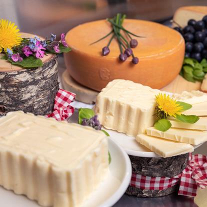 Formaggio fresco del caseificio Lenkhof di Verano