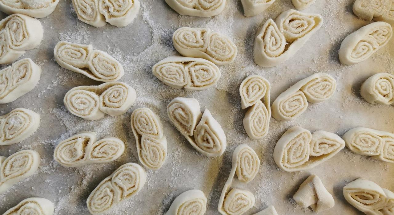 Ventagli di pasta sfoglia