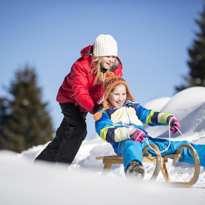 Sledding in Lana and Environs