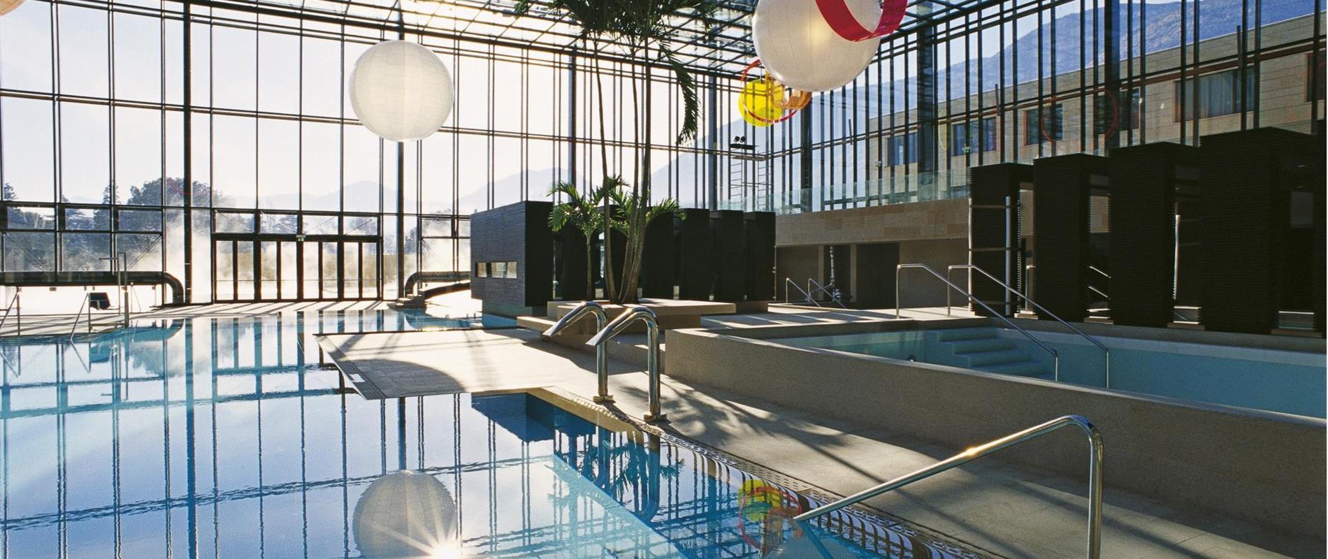 Wellness in de Therme Meran in Zuid-Tirol