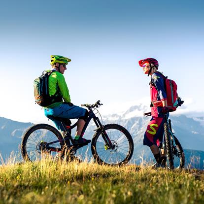 Mountainbiken im Feriengebiet