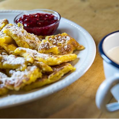 Tanti ristoranti ad Avelengo, Verano e Merano 2000 offrono il Kaiserschmarrn