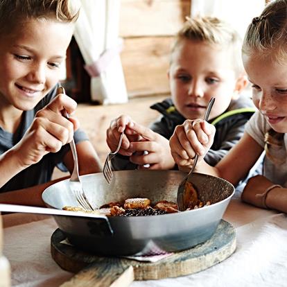 Wandelen met de kinderen in Hafling, Vöran en Meran 2000