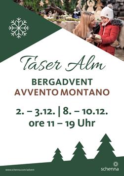 Mountain advent at the Taser Alm