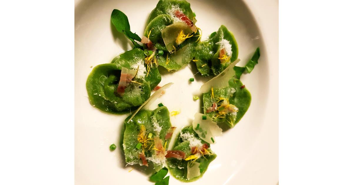 Recipes Dandelion & Ricotta Ravioli (Tortelli)