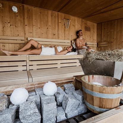 Ausstattung der Sauna