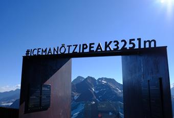 Piattaforma Iceman Ötzi Peak