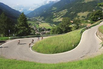 Jaufenpass Mountain Pass in the Passeiertal Valley