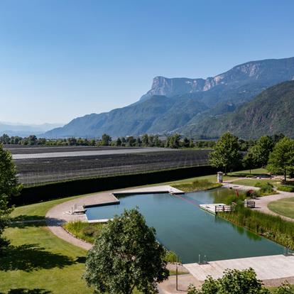 The Gargazon Natural Bath in Lana region
