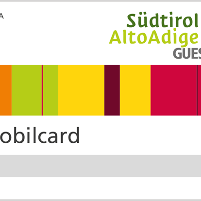 Gastenkaart Zuid-Tirol bij Hafling-Vöran-Meran 2000