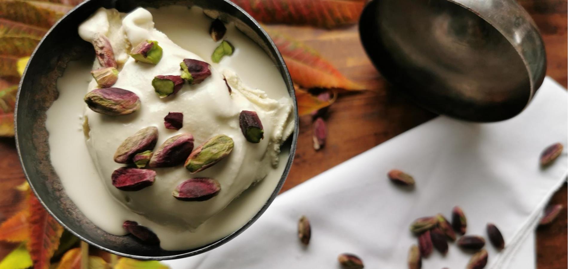 Pistachio ice cream