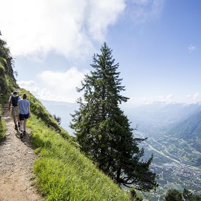 The Merano High Mountain Trail near Parcines