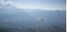 Paragliding over the vast expanses of the South Tyrolean Etsch Valley