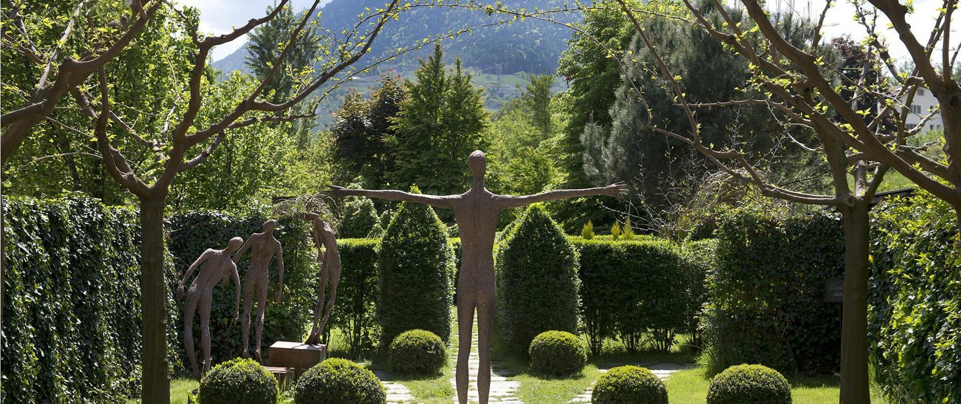 I 7 giardini del Kränzelhof a Cermes vicino a Lana