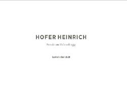 Hofer Heinrich