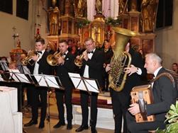 Concerto in chiesa della banda musicale di Parcines