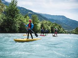 SUP - Stand up paddling sull'Adige