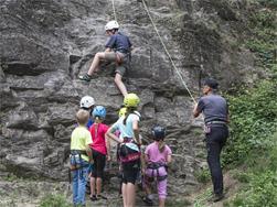 Corso d'arrampicata per bambini