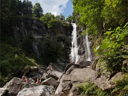 Passeirer Waterfall in St. Martin/S. Martino