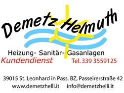 Demetz Helmuth - Heizung- Sanitär- und Gasanlagen