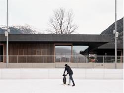 Ice rink in St. Martin/S. Martino