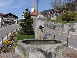 Fontana d'acqua potabile a Verdins