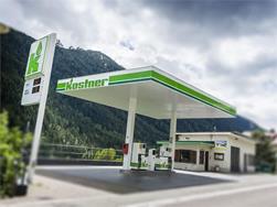 Distributore di benzina Kosnter Val d'Ultimo