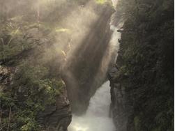 Stieber Waterfall in Moos/Moso
