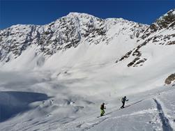 Escursione sci-alpinistica sulla Guardia Alta (2.748 m)