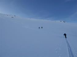 Sci alpinismo sulla cima Nera (2805 m)