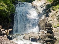 Wanderung zum Schwåmmplouder (Wasserfall in Dorf Tirol)