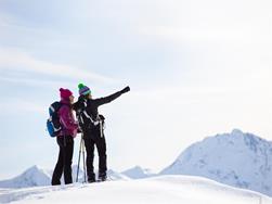 Snowshoe Hiking in the Sailer Tal/Valle Sailer & Wanser Tal/Valle Wanser Valleys