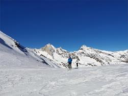 Escursione sci-alpinistica sul giogo Kaindl(2700 m)