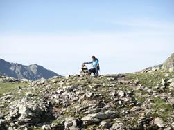 Hufeisentour - high mountain trail along the Sarntal Alps