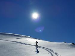 Escursione sci-alpinistica sulla forcella della Croda Nera(3059 m)