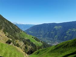 Etappenvorschlag Meraner Höhenweg 2: Von Giggelberg über die 1000-Stufen Schlucht bis nach Katharinaberg im Schnalstal