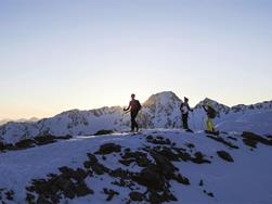 Sci alpinismo all'Anticima della punta di trumes