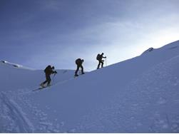 Skitour Gampen – Rossgruben - Schartl (2.400 m)