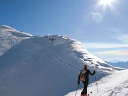 Hohe Kreuzspitze Mountain Ski Tour at 2,740 m