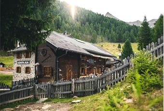Gompm Alm - alpine pasture hut