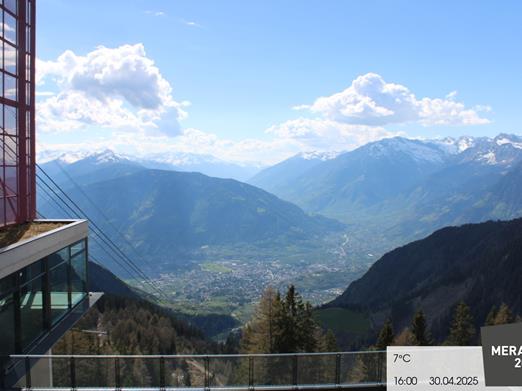 Aussicht auf Meran - Meran 2000