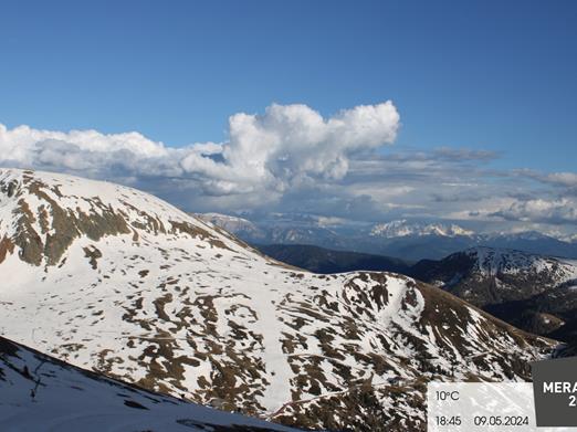 Monte Mittager con vista sulle Dolomiti - Merano 2000