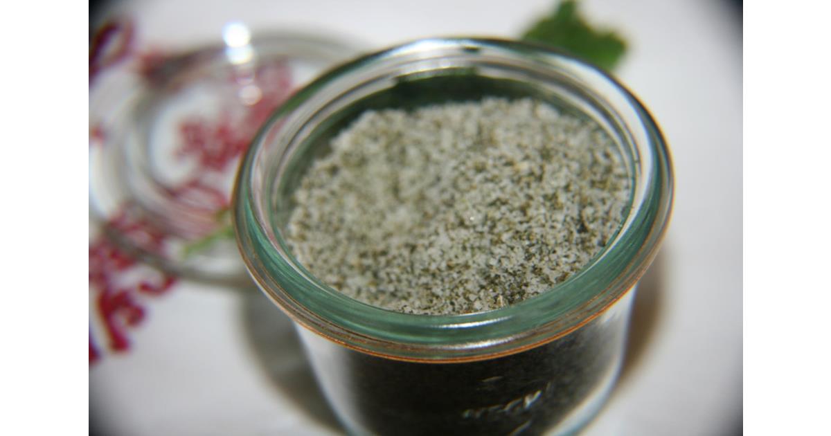 Recipes Herbal salt from the mountains