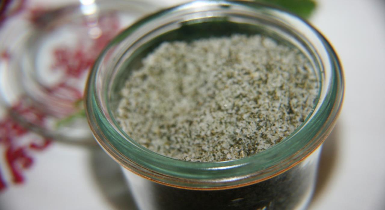 Herbal salt from the mountains
