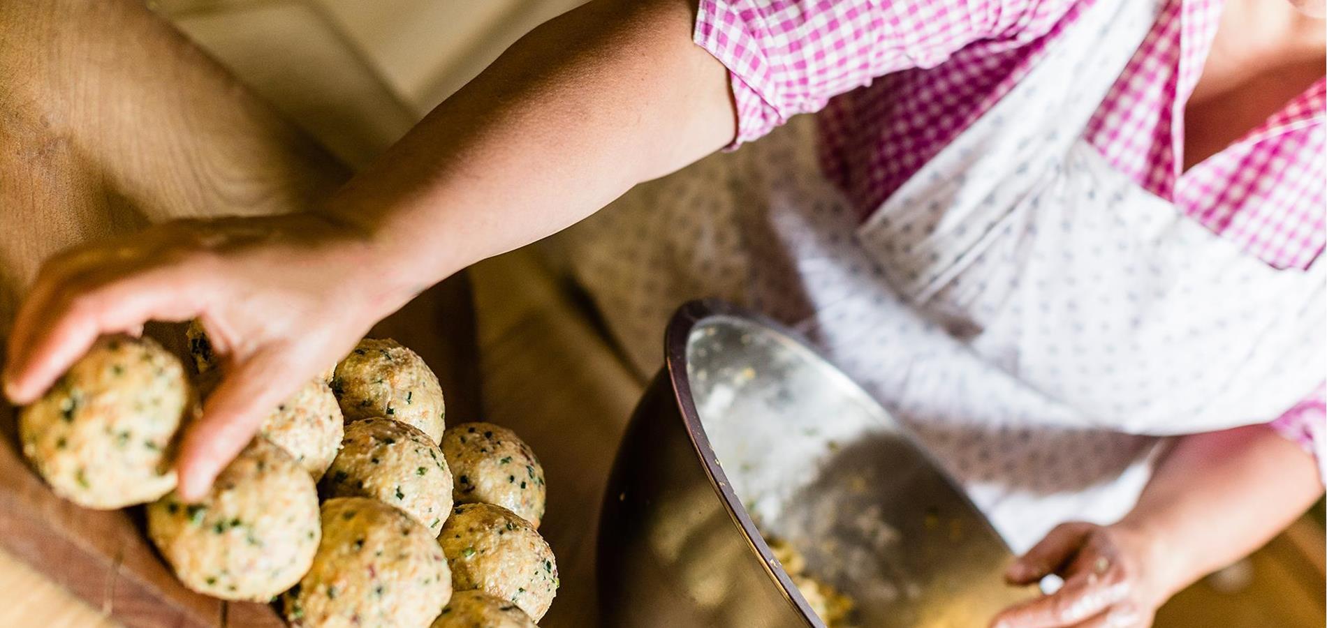 Tyrolean dumplings (