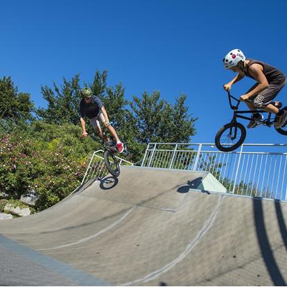 Der Skaterpark in Naturns