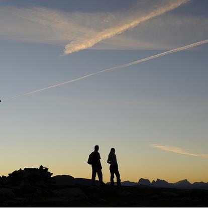 Escursione all'alba al monte Spieler di Merano 2000