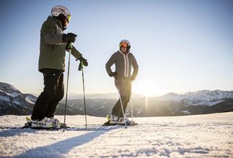 Skiing in the environs of Marlengo